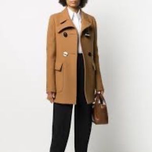 Stella McCartney
Women's Brown Double-breasted Short Length Coat